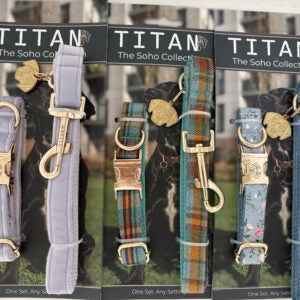 Titan K9®- The Velvet Collar & Lead