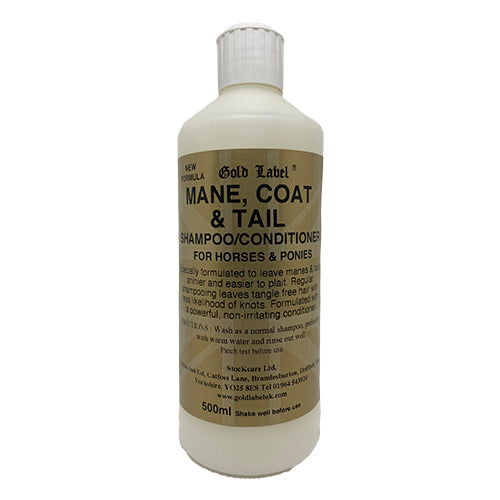 Gold Label Mane & Tail Shampoo/Conditioner