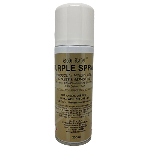 Gold Label Purple Spray