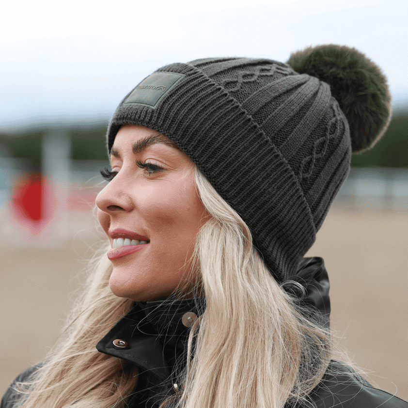 Equetech Reknit Cable Waterproof Knit Hat