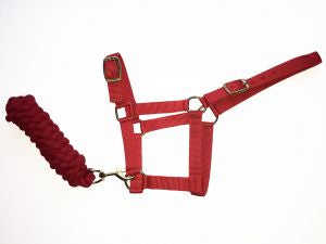 Harlequin Headcollar and Leadrope Set